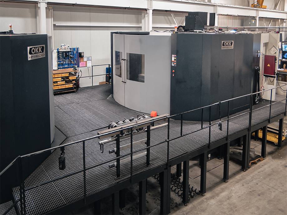 OKK HM1600 Custom Horizontal Machining Center at RAM Tool